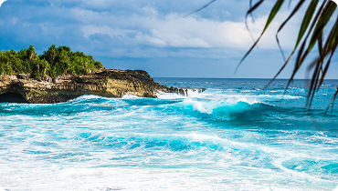 Shores and oceans of Indonesia